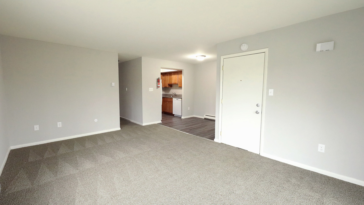 Geraldine Street Apartments Affordable pet-friendly apartment living room in Bethlehem, PA – Geraldine Street Apartments