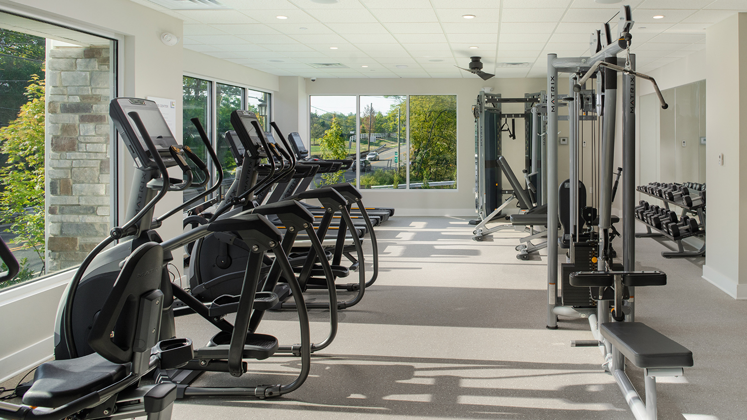 Luxury apartments with fitness center in Hillsborough, NJ – Hillsborough Village Center