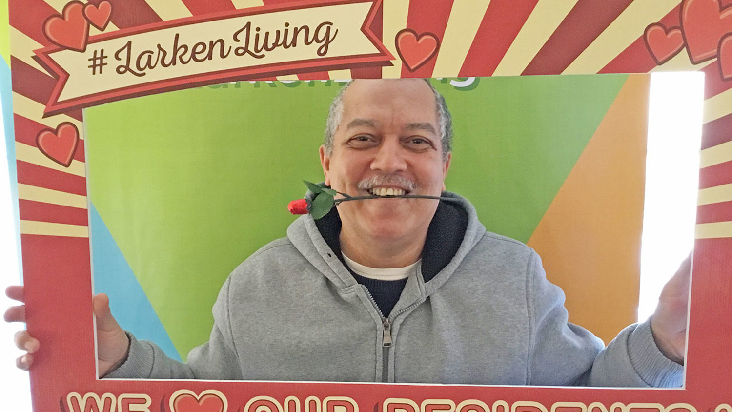 Larken Living Residents Celebrate Valentine's Day With Larken Associates