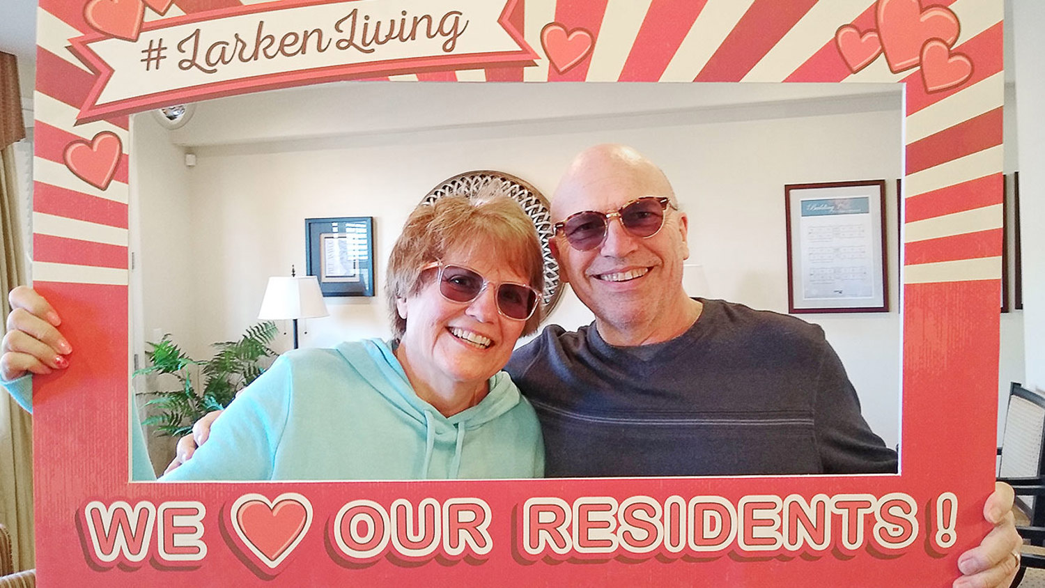Larken Living Residents Celebrate Valentine's Day With Larken Associates