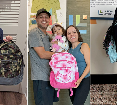 Larken Associates Donates School Supplies to 36 Residents Across Larken Living Portfolio