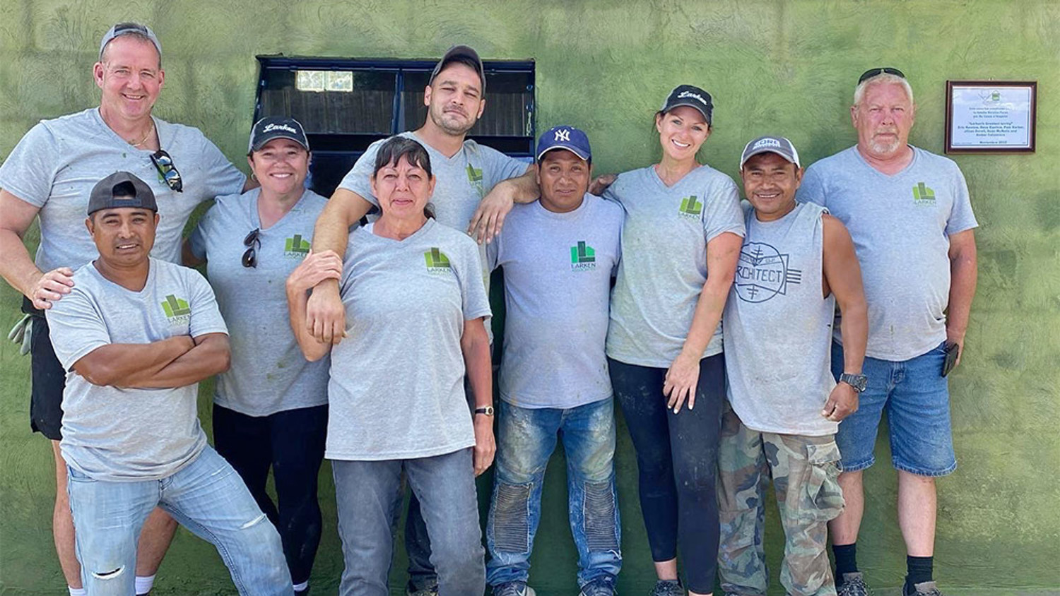 Larken Associates - A Regional Real Estate Leader - Has Volunteer Team Return from Home-Building Mission in Guatemala