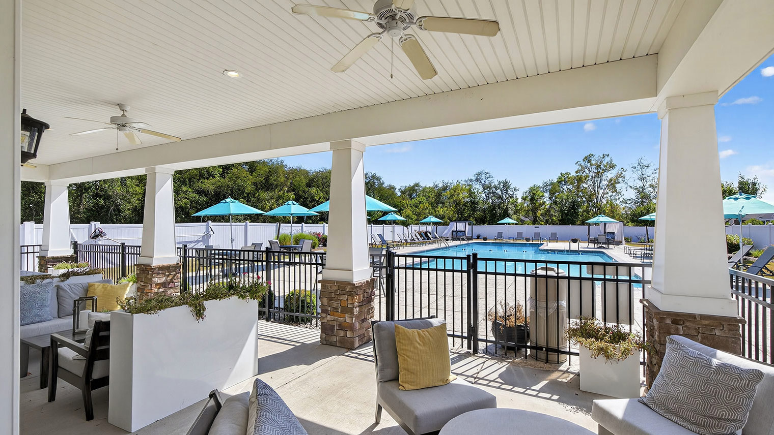 The Reserve at Copper Chase The Oaks at Copper Chase apartment rentals with outdoor pavilion in York, PA