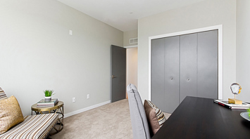 The Pinnacle at 65 Luxury apartment second bedroom in Bethlehem, PA – The Pinnacle @ 65