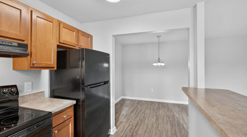 The Reserve at Copper Chase Spacious kitchen layout in 1 bedroom apartment for rent in York, PA – The Reserve at Copper Chase