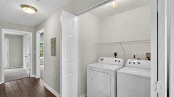 The View at Mackenzi Garden apartment in-home washer and dryer in York, PA – The View at Mackenzi