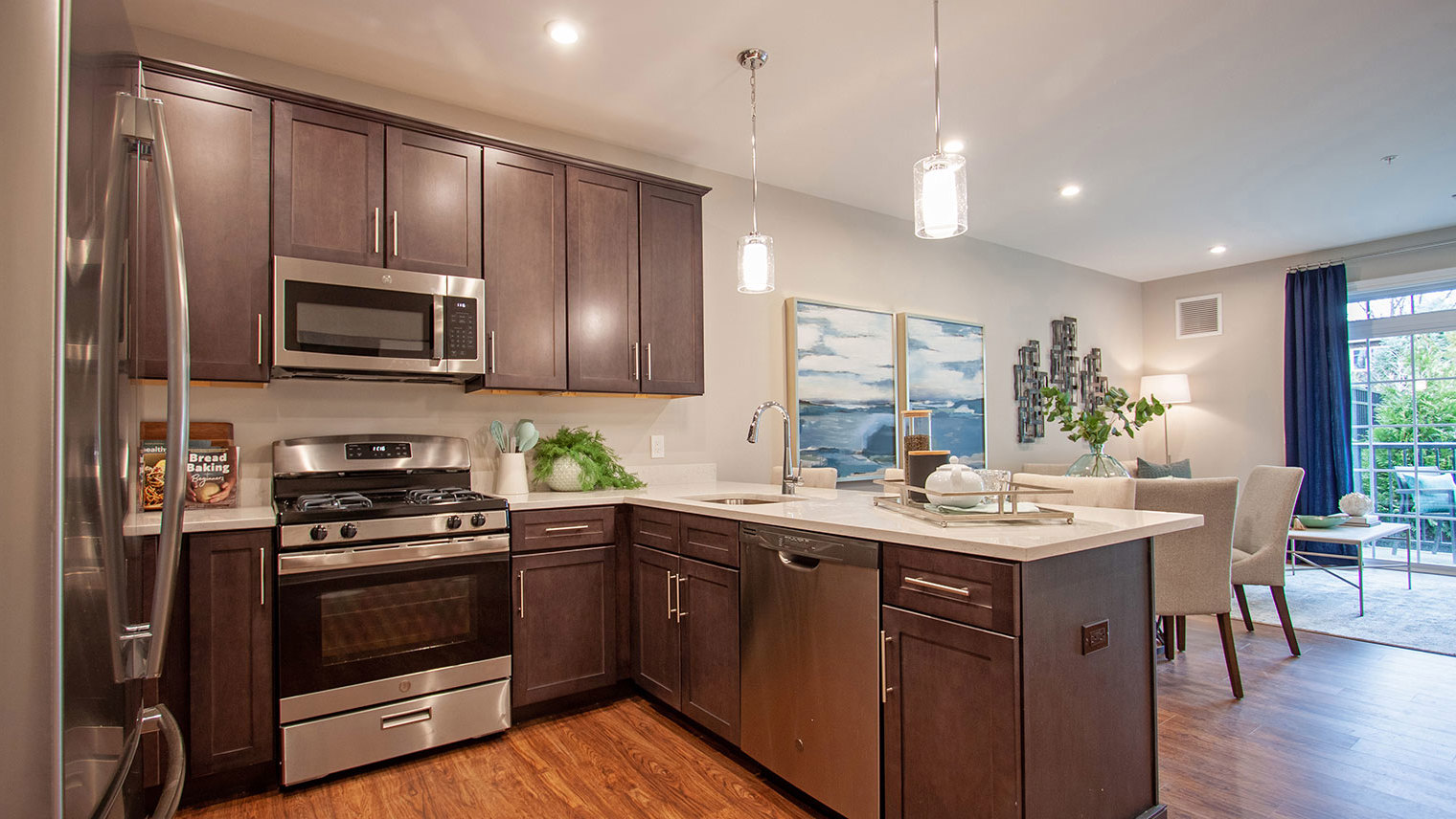 Horizons at Autumn Ridge 55+ active adult garden apartment kitchen in Lopatcong, NJ – Horizons at Autumn Ridge