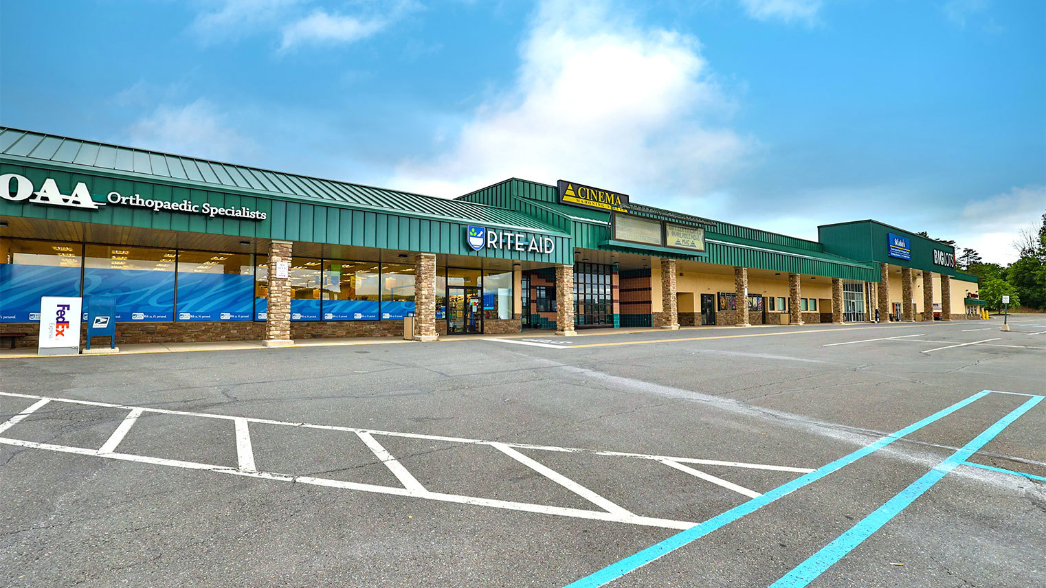 Carbon Plaza Strip Center Ground View 1