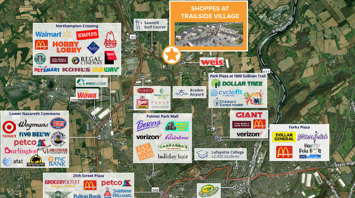 Shoppes at Trailside Village Retail Map