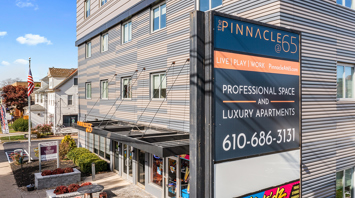 The Pinnacle at 65 Exterior view of luxury apartment rentals in Bethlehem, PA – The Pinnacle @ 65