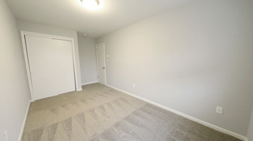 Geraldine Street Apartments Affordable pet-friendly apartment rental second bedroom with closet in Bethlehem, PA – Geraldine Street Apartments