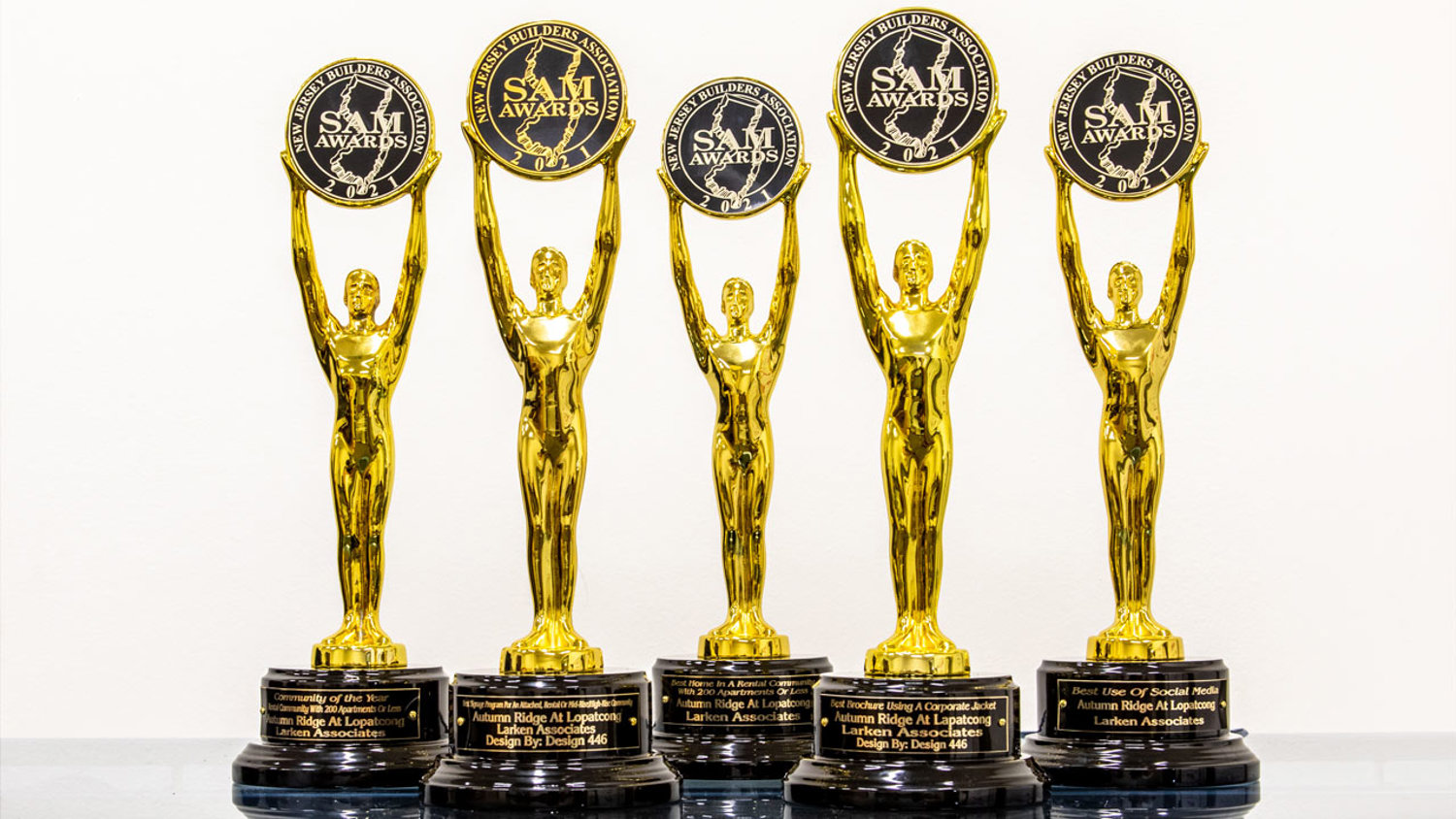 Larken Associates Takes Home Five Awards For Lopatcong Multifamily Community at the New Jersey Builders Association’s Sales and Marketing Awards