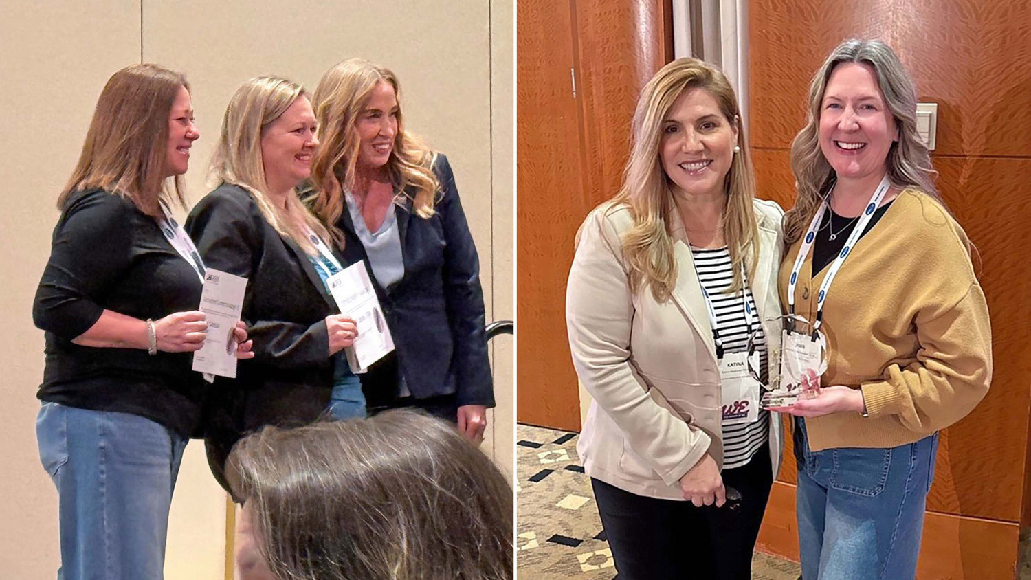 Larken Associates’ Jamie Kerr and Amber Catanzaro Recognized at Institute of Real Estate Management Tri-State Conference