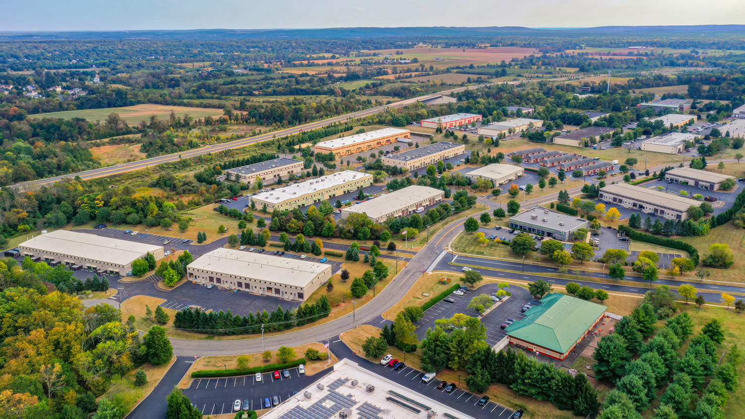 Warehouse space for lease Somerset County, New Jersey - Hillsborough Business Center