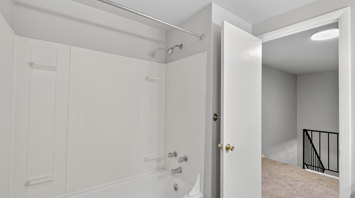 The Reserve at Copper Chase Bathroom with shower/tub - 3 bedroom apartments for rent York, Pennsylvania - The Reserve at Copper Chase