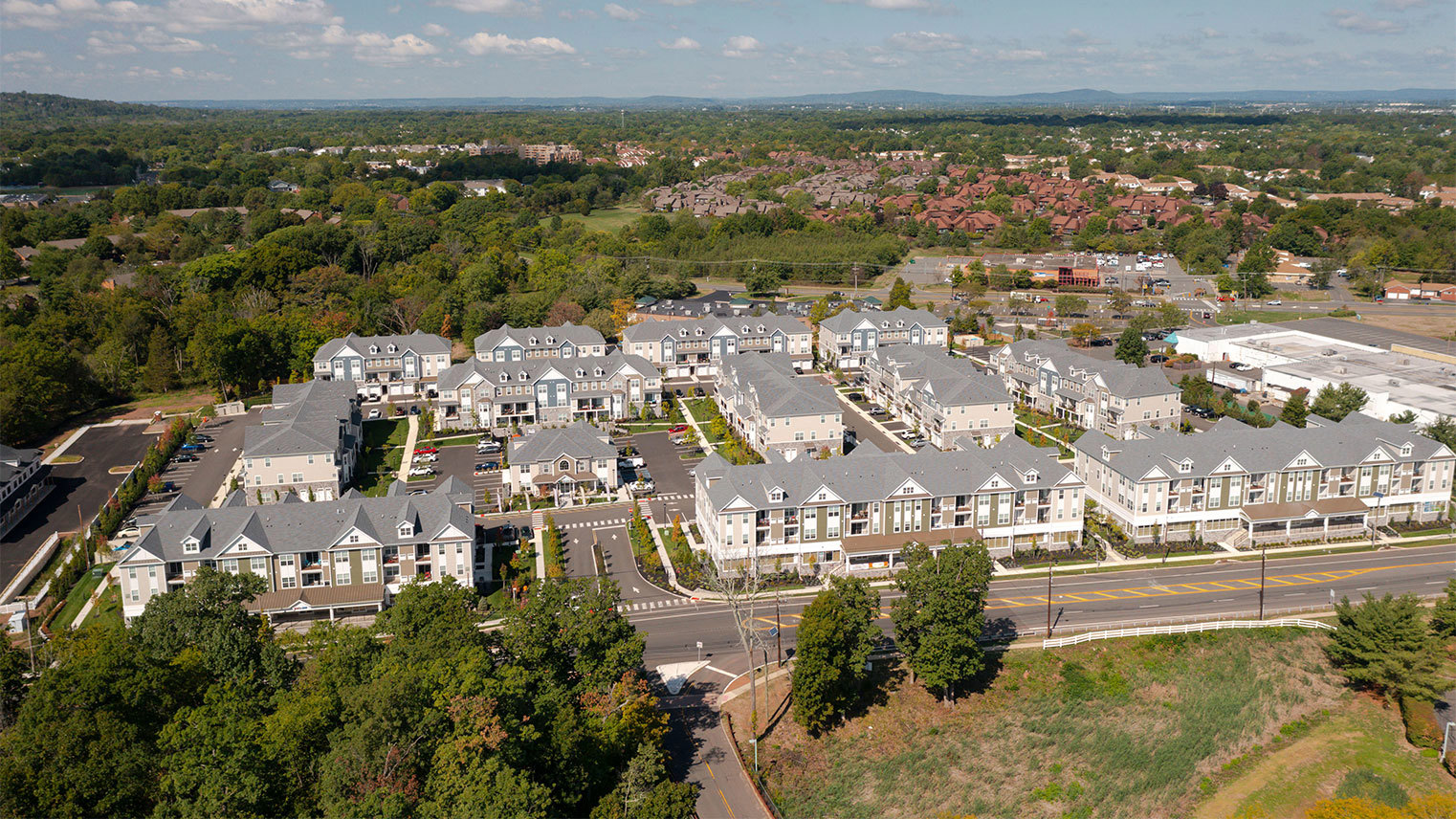 Hillsborough Village Center HVC Aerial 2 Barber Removed