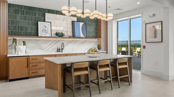Monte View at Pohatcong Luxury apartment rentals clubhouse lounge in Pohatcong, NJ – Monte View at Pohatcong