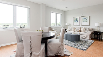The Pinnacle at 65 Pet friendly apartment living room in Bethlehem, PA – The Pinnacle @ 65