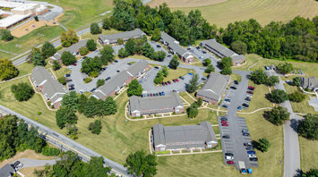 The Reserve at Copper Chase aerial view of apartments and townhomes - The Reserve at Copper Chase in York, PA