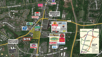 Hillsborough Village Center Retail Map 2