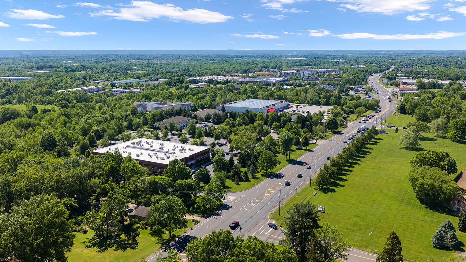 Raritan Commons Aerial view of Raritan Commons office and medical campus in Flemington, NJ
