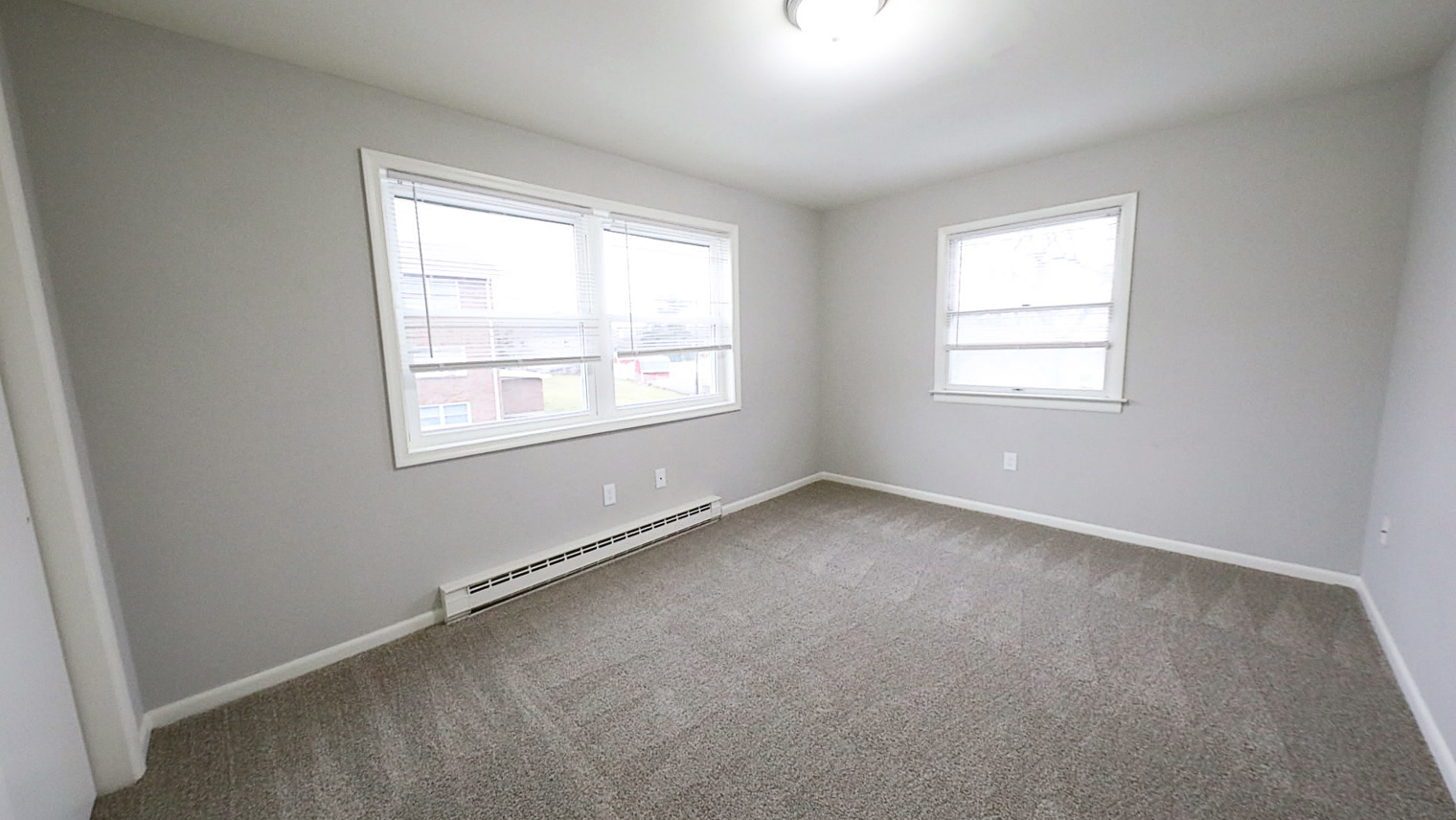 Geraldine Street Apartments Affordable pet-friendly apartment rental primary bedroom in Bethlehem, PA – Geraldine Street Apartments