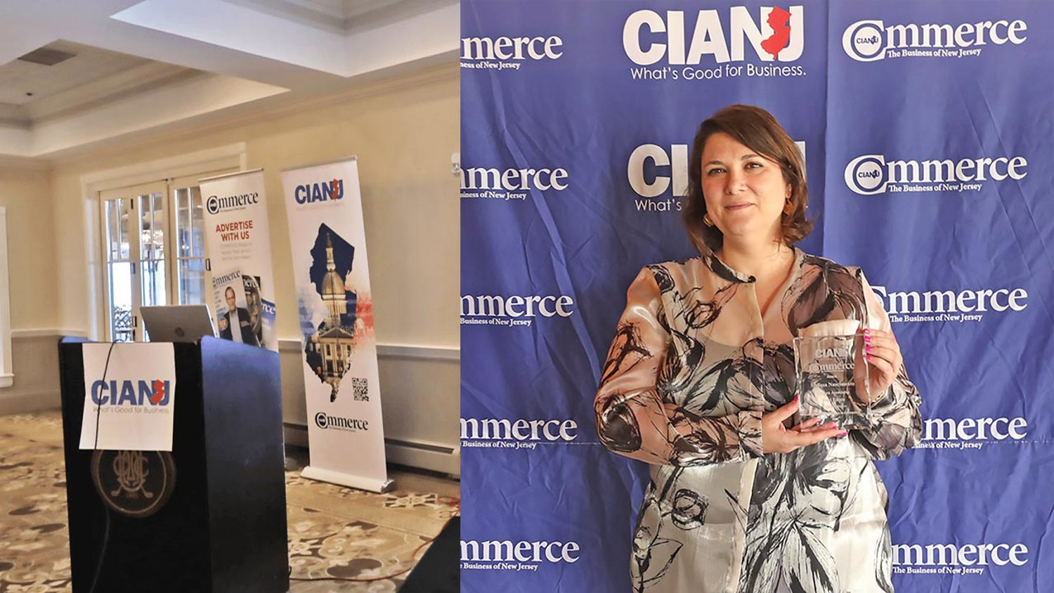 Larken Associates’ Creative and Marketing Director Melissa Nascimento Honored as an Enterprising Woman of Commerce by the Commerce and Industry Association of New Jersey for Her Impact in the Real Estate Industry