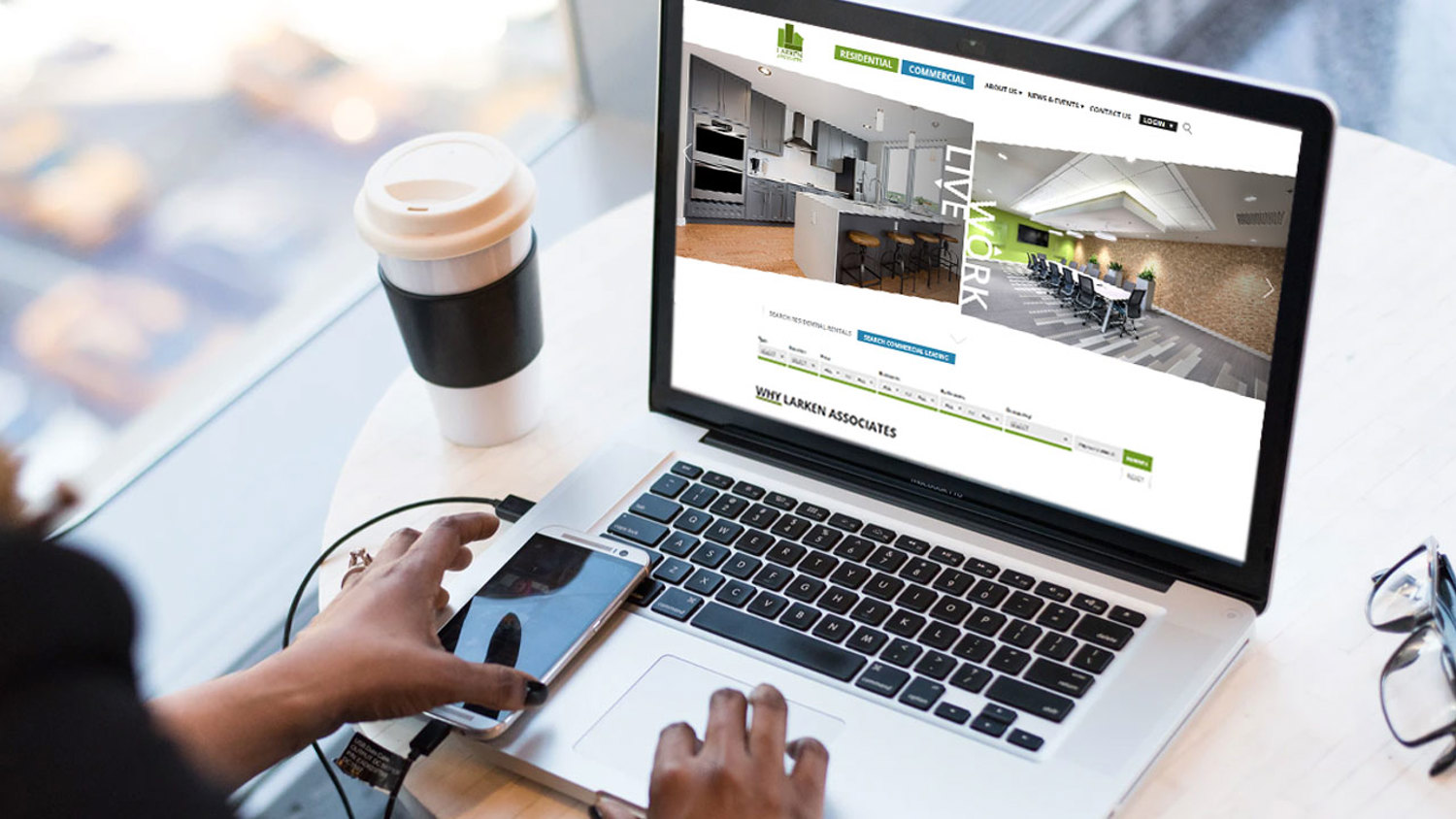 Larken Associates Launches New Corporate Website Focused on Showcasing Growing Residential and Commercial Real Estate Portfolio