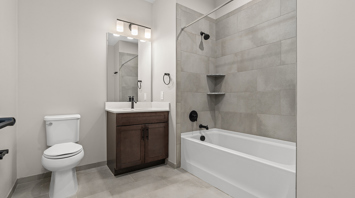 Trailside Village The Augusta Second Bathroom 1