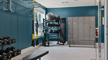 The View at Mackenzi Garden apartments with gym in York, PA – The View at Mackenzi