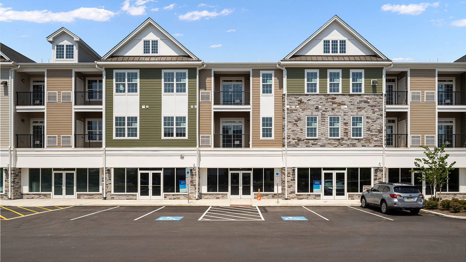 Shoppes at Trailside Village OM Media Mixed Use Building 1