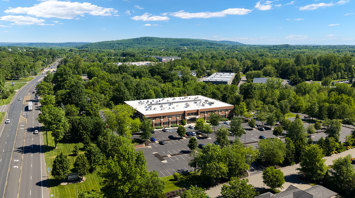 Raritan Commons Bird's-eye view of Raritan Commons commercial office property in Flemington, NJ