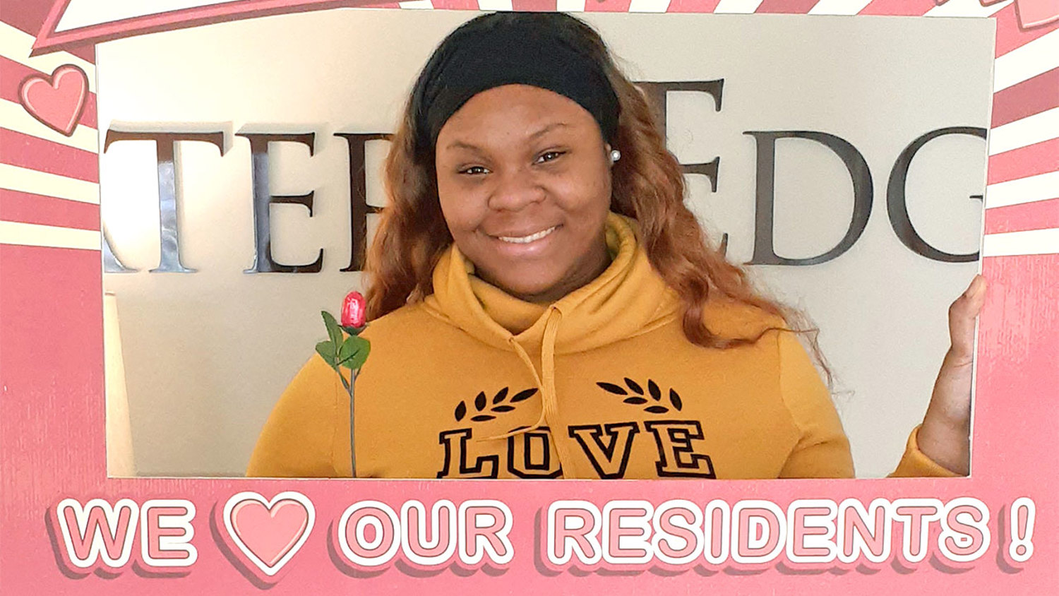 Larken Living Residents Celebrate Valentine's Day With Larken Associates