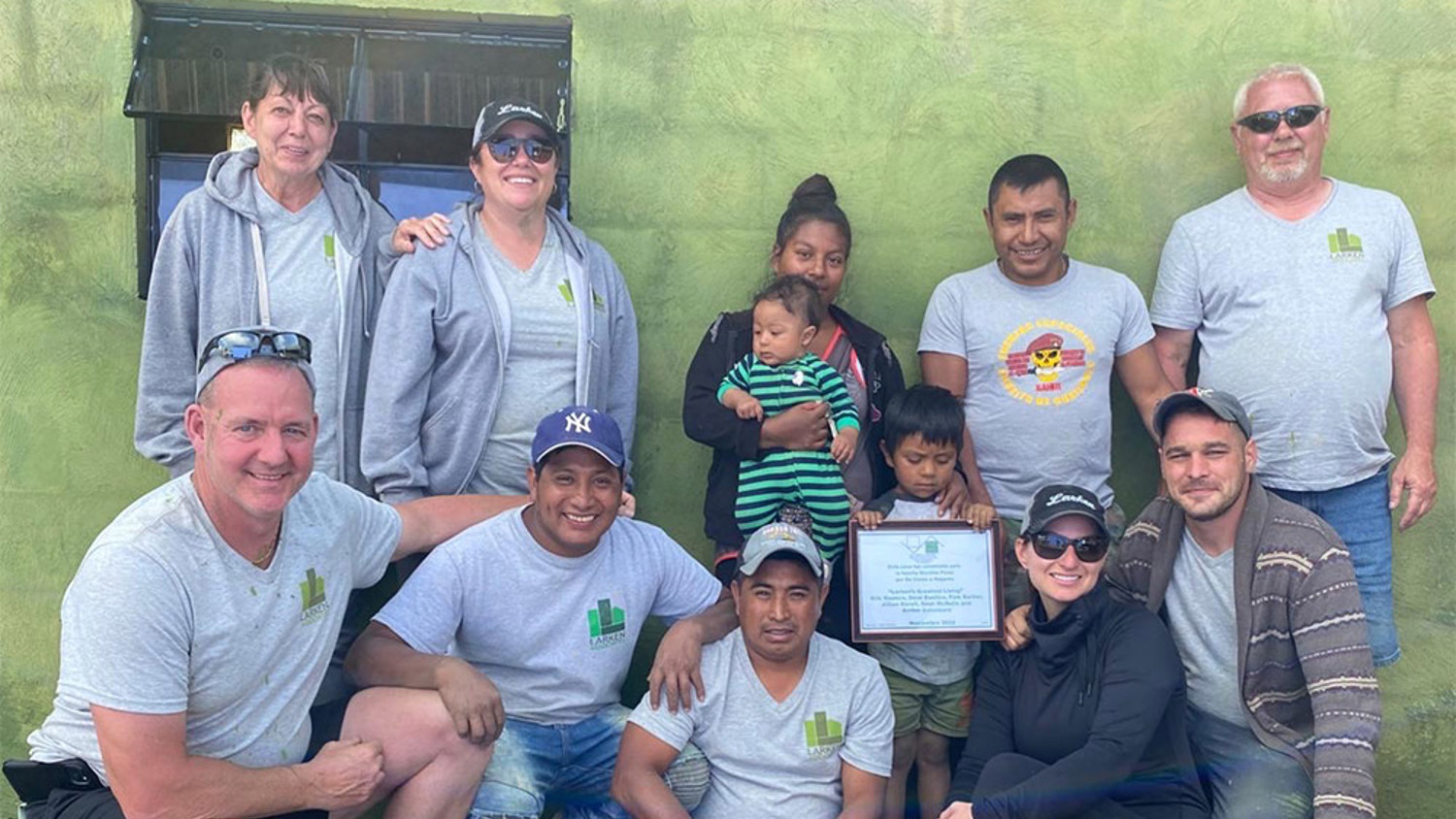Larken Associates - A Regional Real Estate Leader - Has Volunteer Team Return from Home-Building Mission in Guatemala