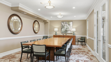 Horizons at the Village at Whitehall Multipurpose room for events and activities – Horizons at the Village at Whitehall | 55+ Community in Lehigh County, PA