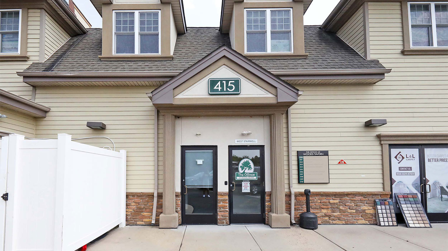 The Offices at Woods Tavern Professional space for rent near me Hillsborough, New Jersey - The Offices at Woods Tavern