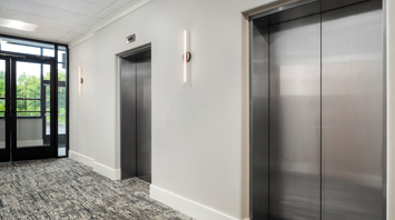 Greenwich Commons Passenger elevators at Greenwich Commons office building in Stewartsville, NJ