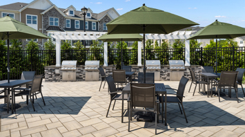Trailside Village Trailside Clubhouse Grill Stations And Seating