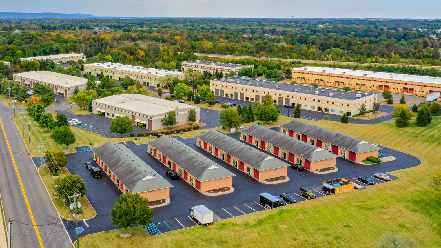 Larken Mini Office Warehouse HBC Larken Mini Office And Jill Court Aerial 2