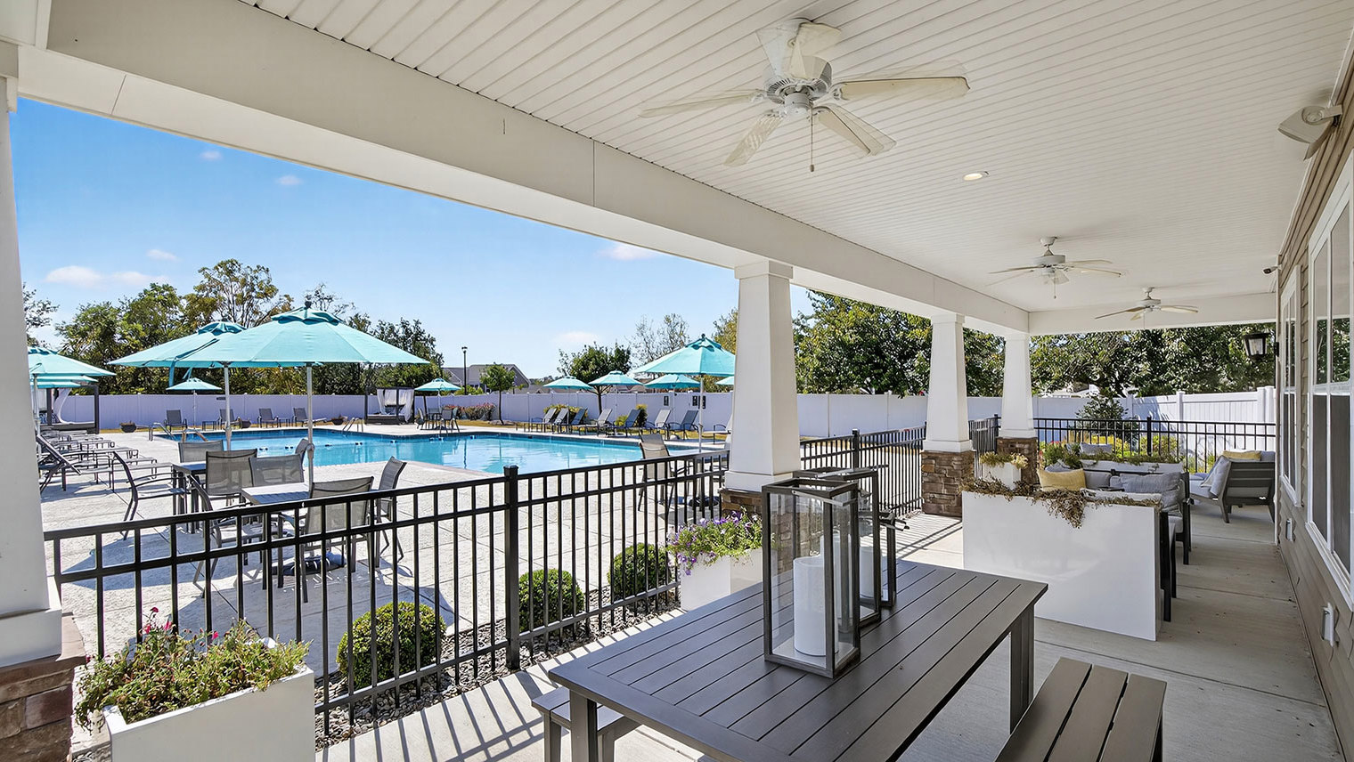 The Reserve at Copper Chase The Oaks at Copper Chase apartment rentals with outdoor pavilion in York, PA