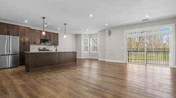 Trailside Village The Benton Great Room And Kitchen 1