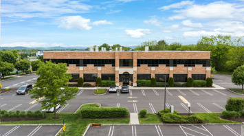 Greenwich Commons Office and medical building rear elevation at Greenwich Commons in Stewartsville, NJ