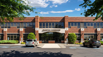 Raritan Commons Exterior of Raritan Commons office and medical building in Flemington, NJ