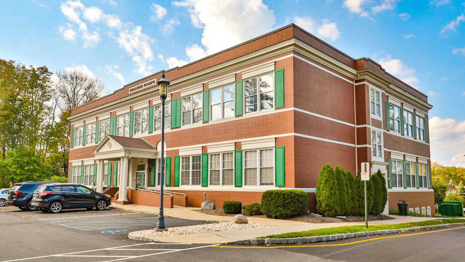 Williamson Building Professional space for rent Morris County, New Jersey -Williamson Building
