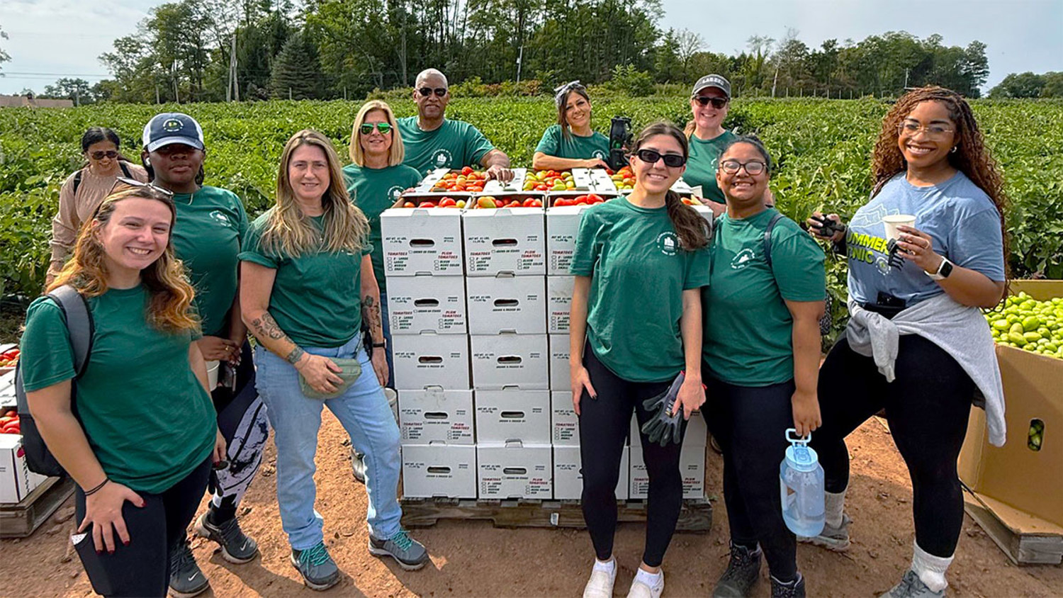 Larken Associates Completes Third Annual Community Service Outing with America’s Grow-a-Row